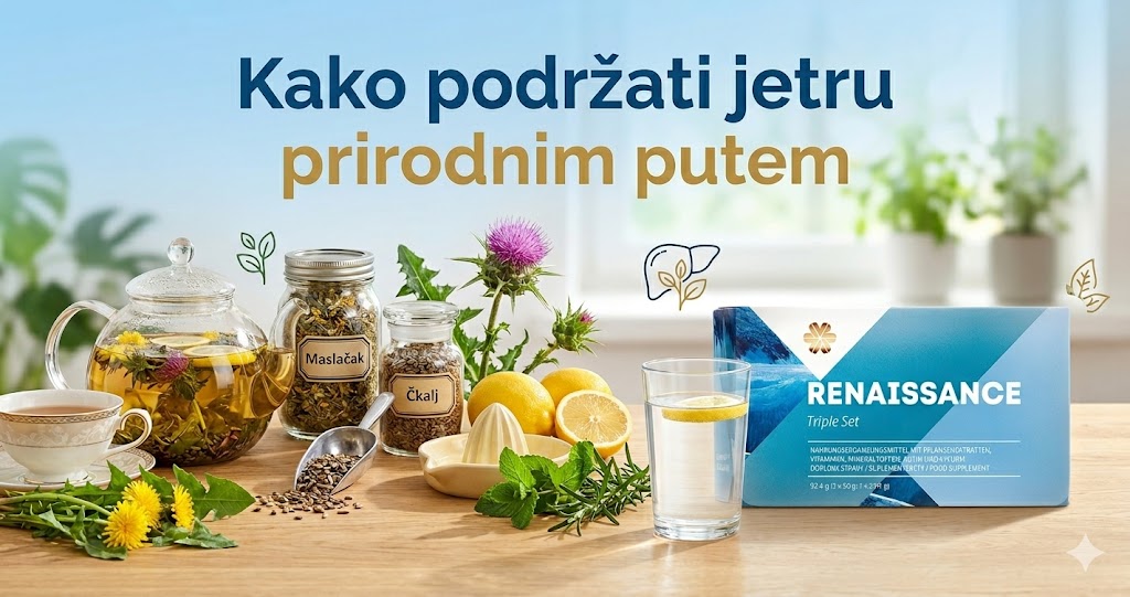 Kako podržati jetru prirodnim putem