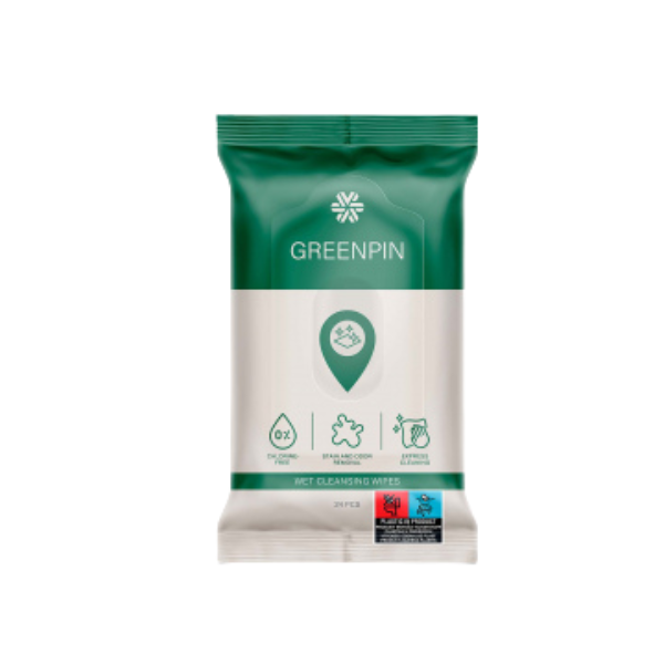 GreenPin vlažne maramice za čišćenje