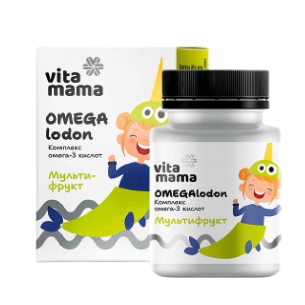 OMEGAlodon multifruit, kompleks omega-3 kiselina - Vitamama